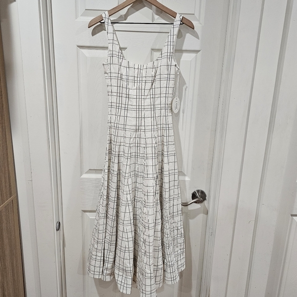 Staud Wells Plaid Dress - Picture 2 of 8